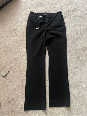 White House Black Market Black Slim Boot Pants